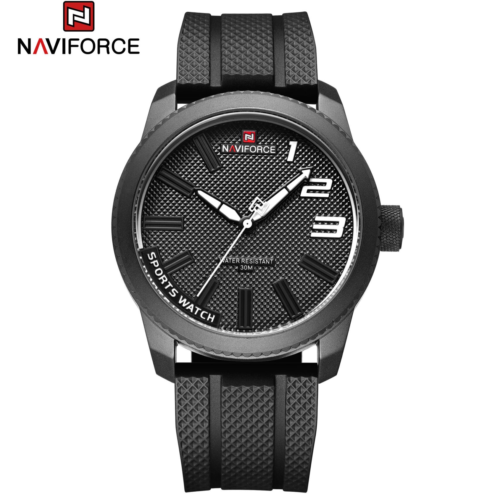 NAVIFORCE. 9202/ B/W/Bسیلیکونی